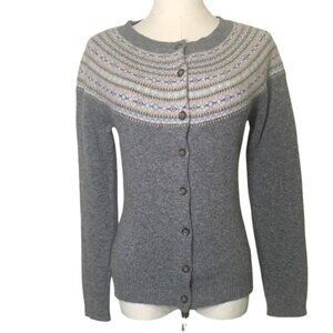 Cambridge Dry Goods Gray Lambswool Women's Sweater in EUC. Women’s S. Academia.